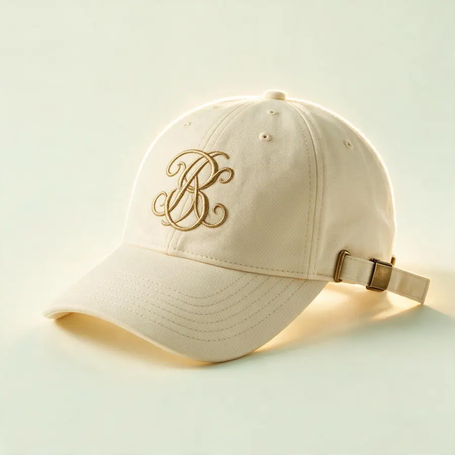 Casquette brodée